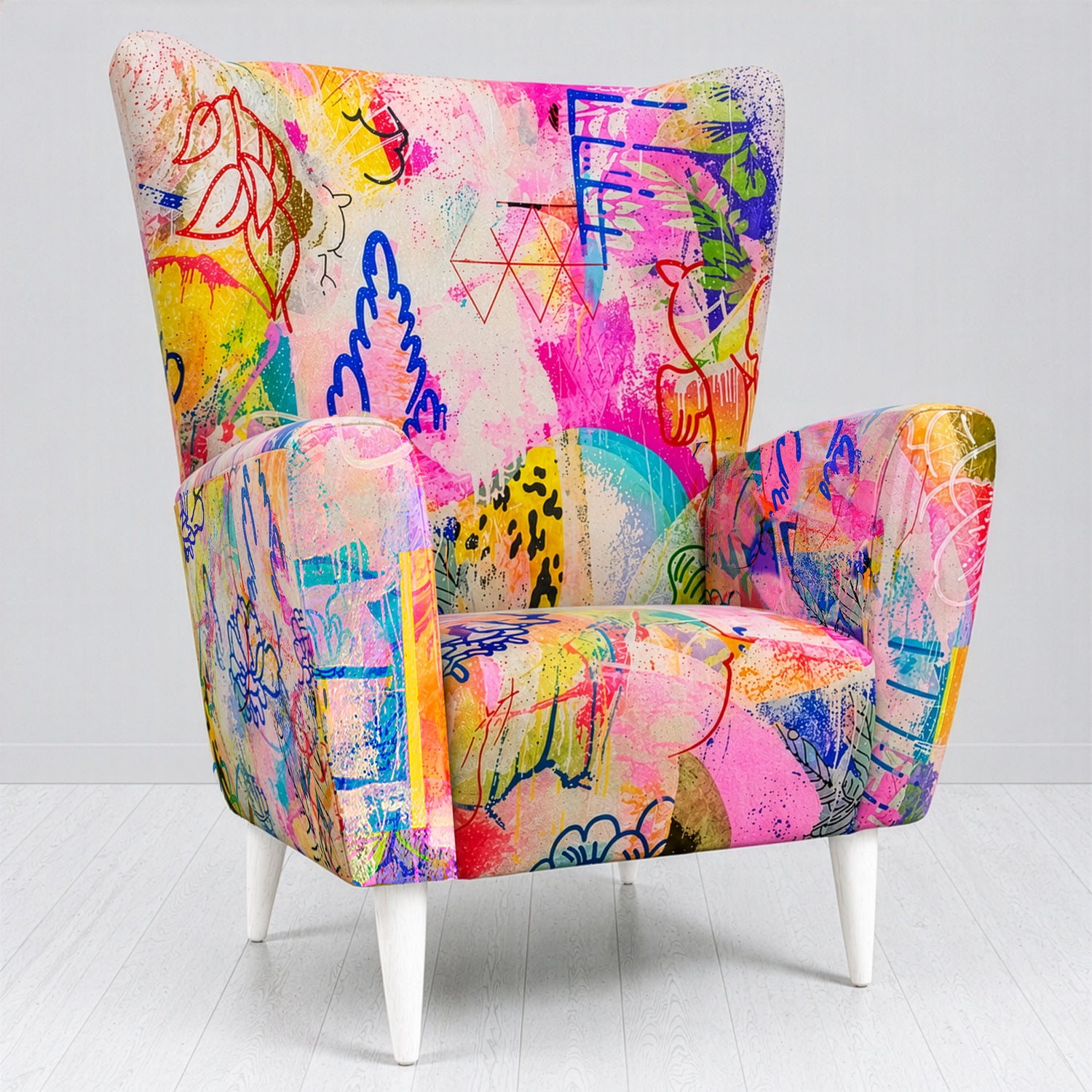 Dan Baldwin 'Happiness in Solitude' Limited Edition Artist Chair