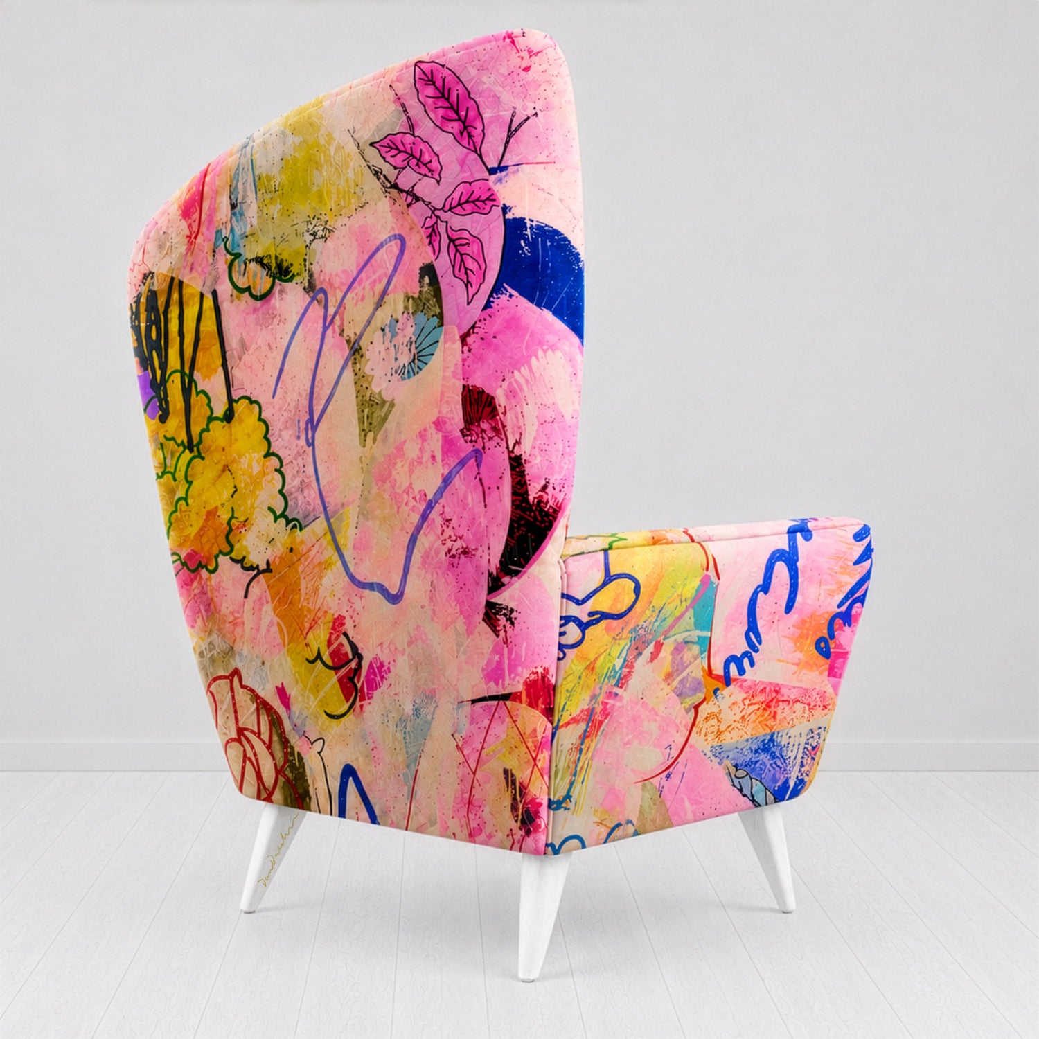 Dan Baldwin 'Happiness in Solitude' Limited Edition Artist Chair