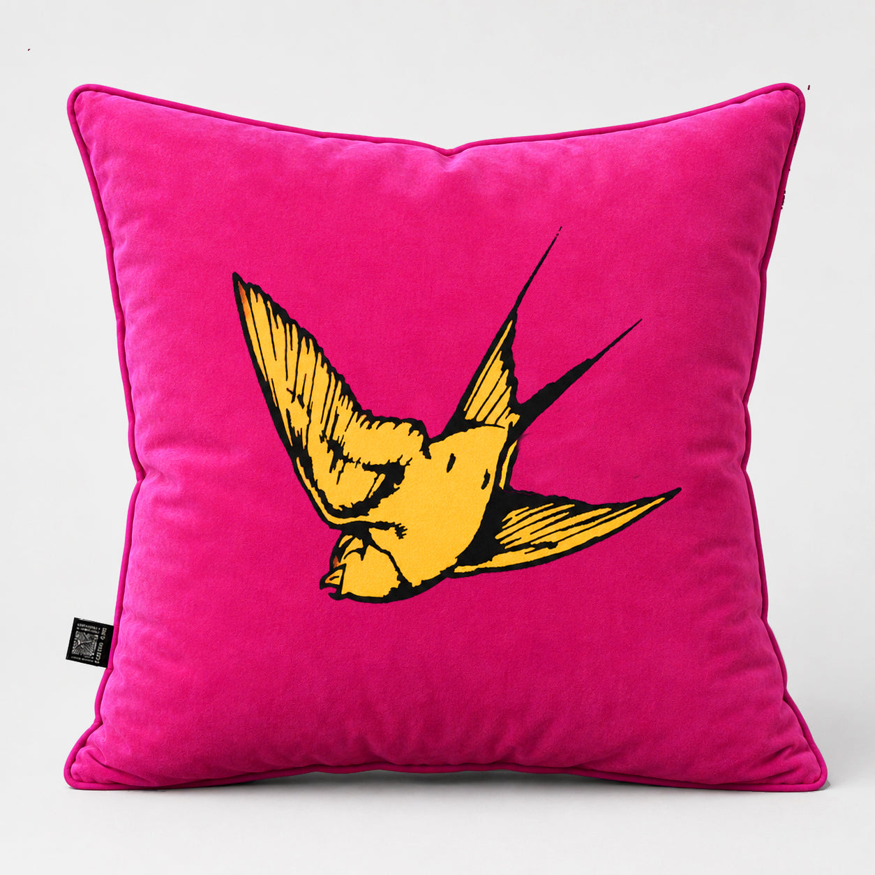 Dan Baldwin 'Happiness in Solitude' Limited Edition Velvet Pillow