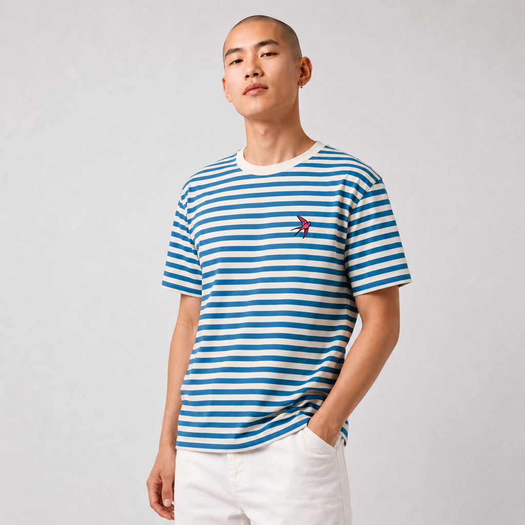 Dan Baldwin 'Breton' Electric Blue Limited Edition T-Shirt