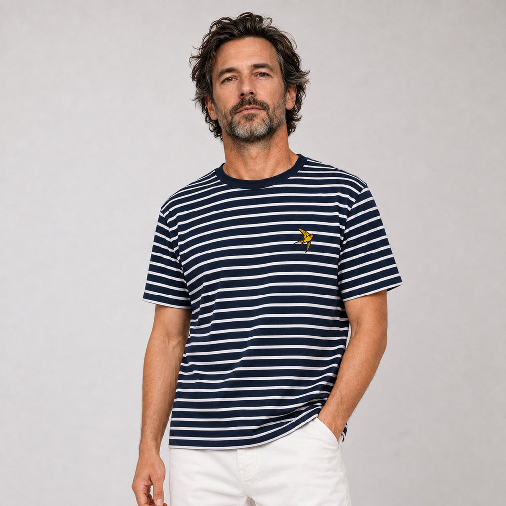 Dan Baldwin 'Breton' Navy Blue Limited Edition T-Shirt