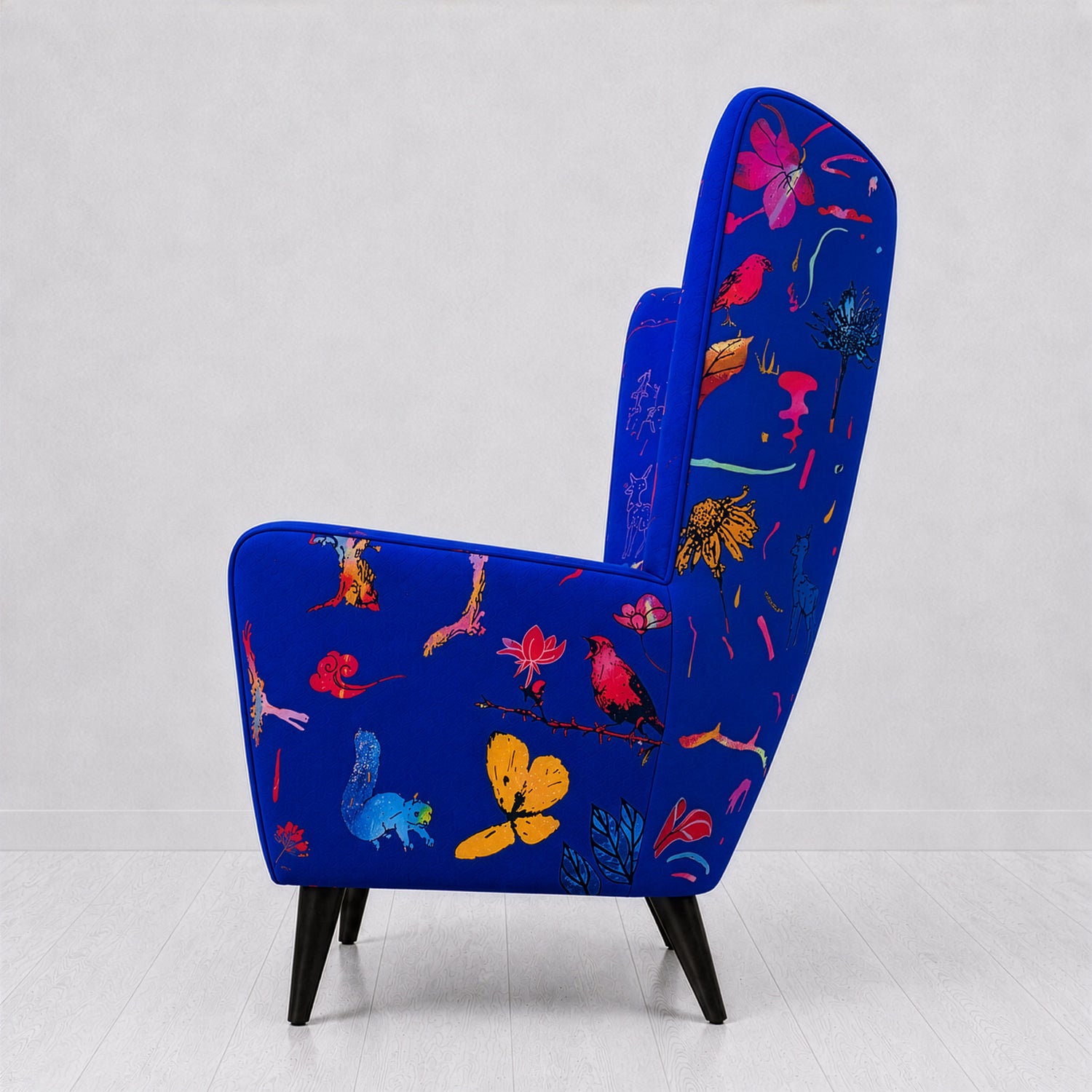 Dan Baldwin 'Landscape in Blue' Limited Edition Artist Chair