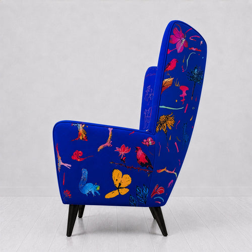 Dan Baldwin 1/10 'Landscape in Blue' Limited Edition Artist Chair