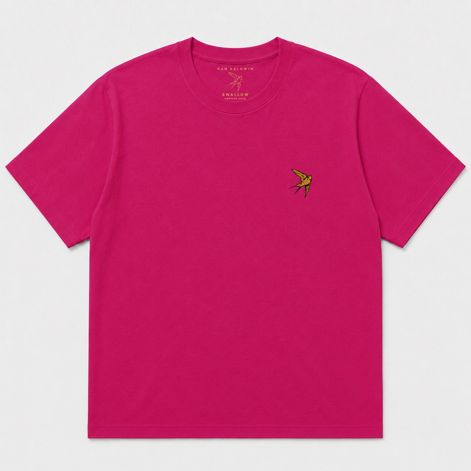 Dan Baldwin 'Love & Light' Hot Pink Limited Edition T-Shirt