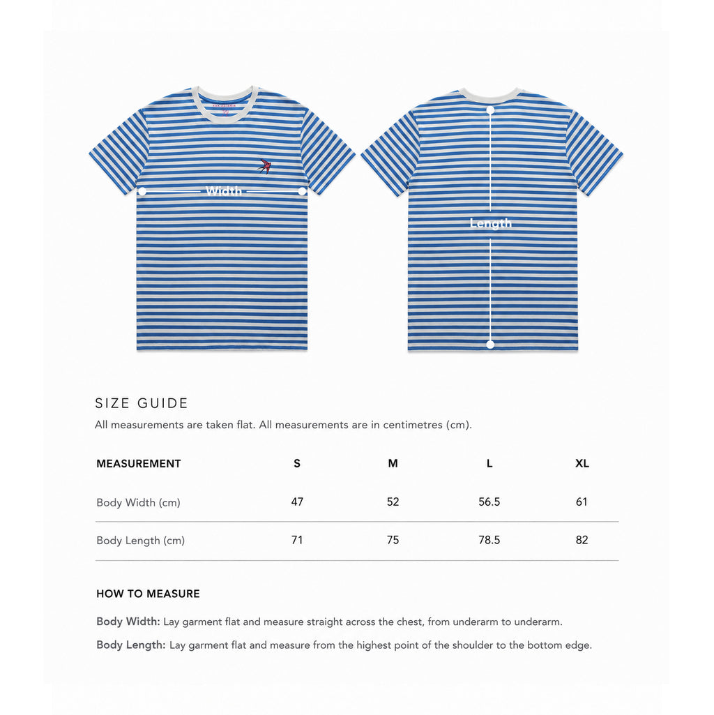 Dan Baldwin 'Breton' Electric Blue Limited Edition T-Shirt